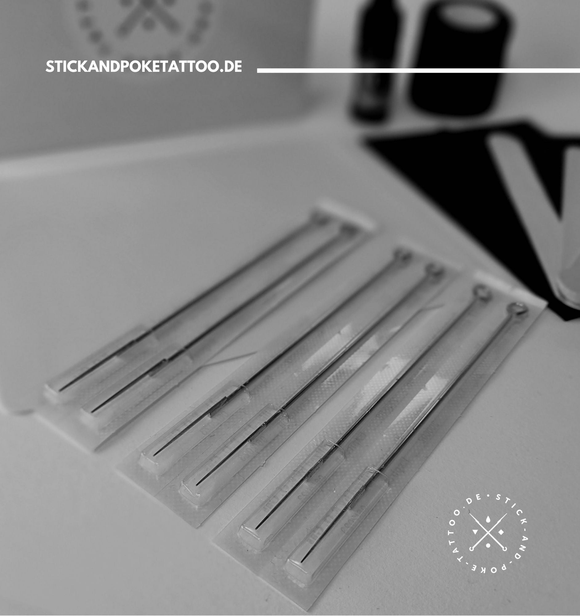 Stick and poke needles 
